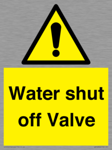 Water shut off Valve